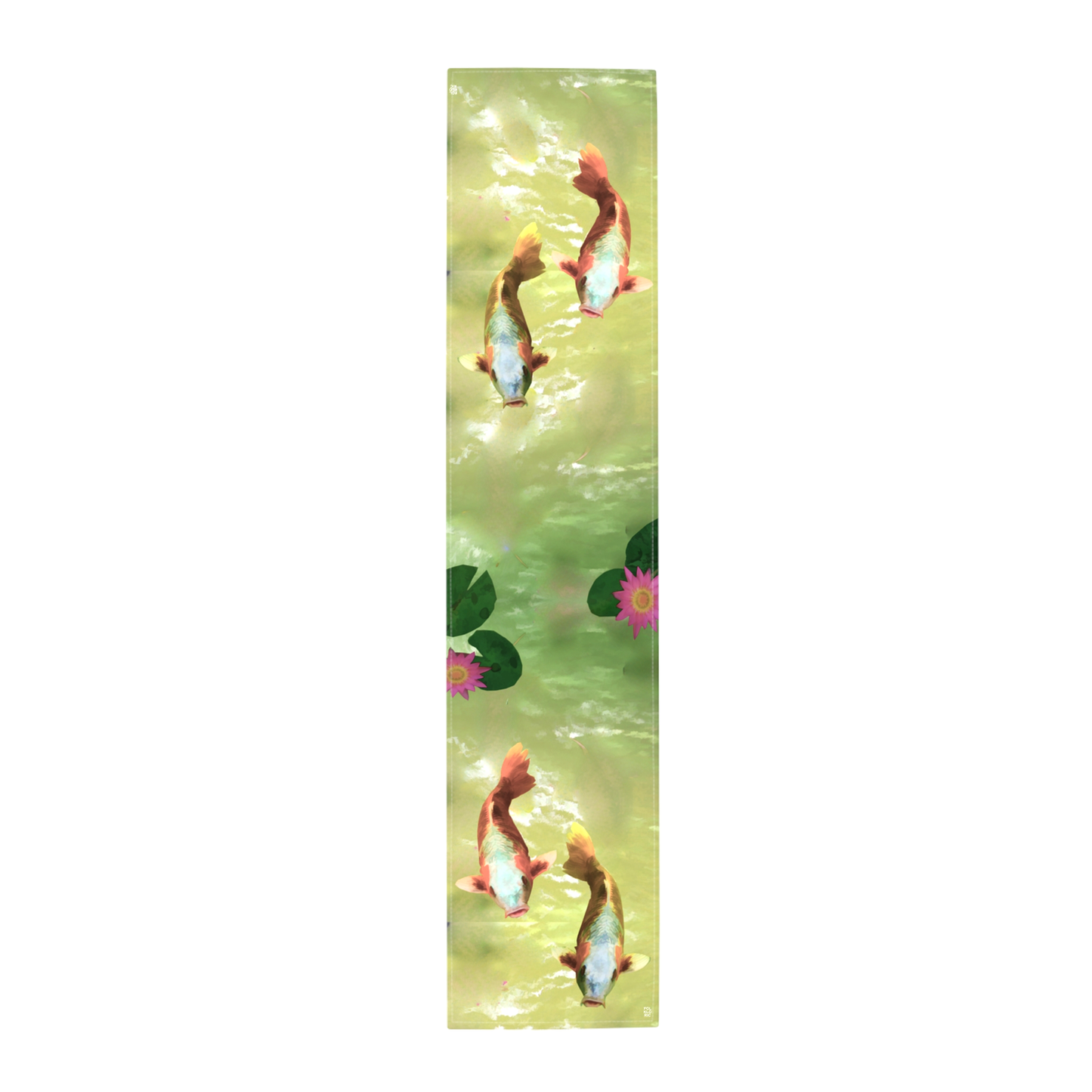 Japanese Koi Table Runner