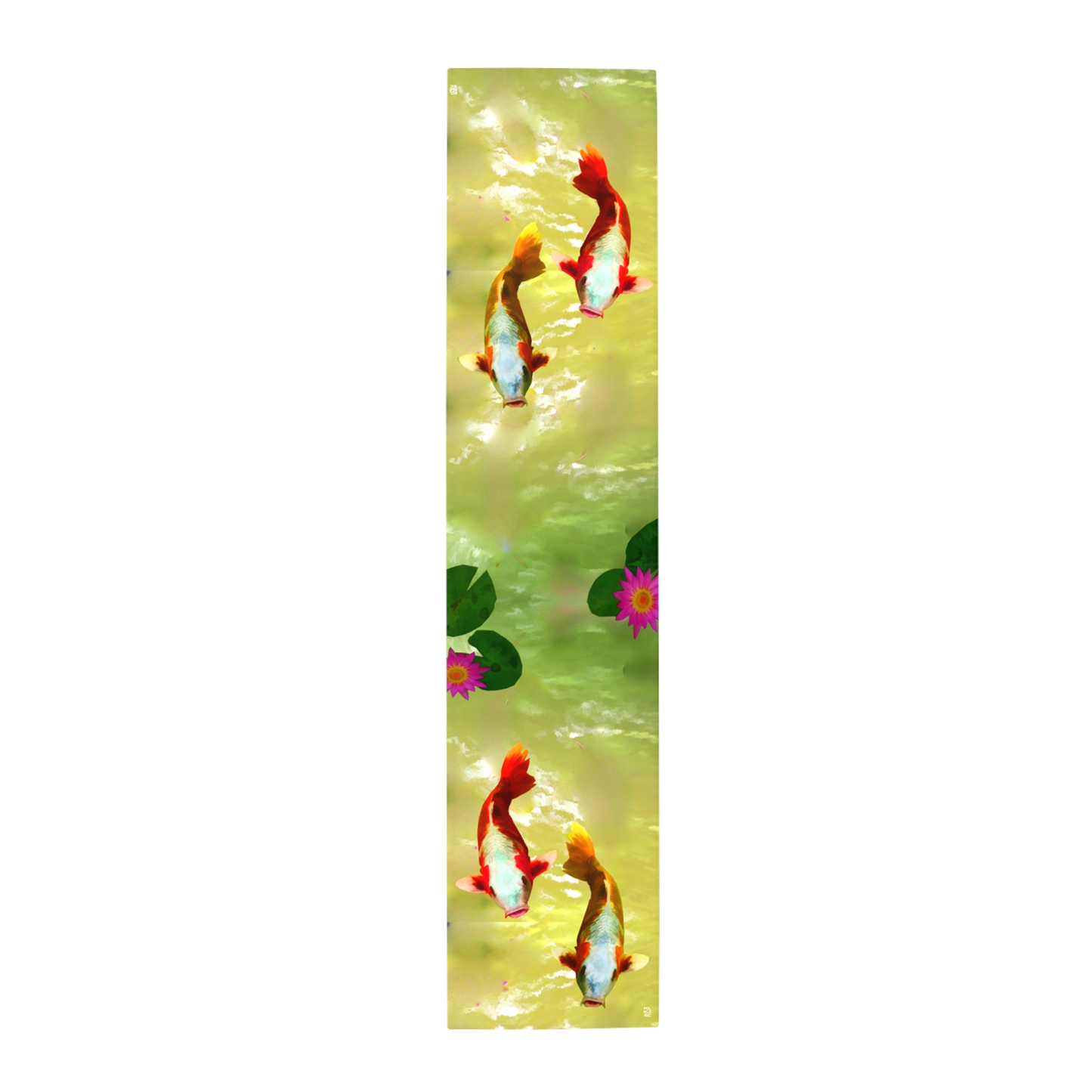 Japanese Koi Table Runner