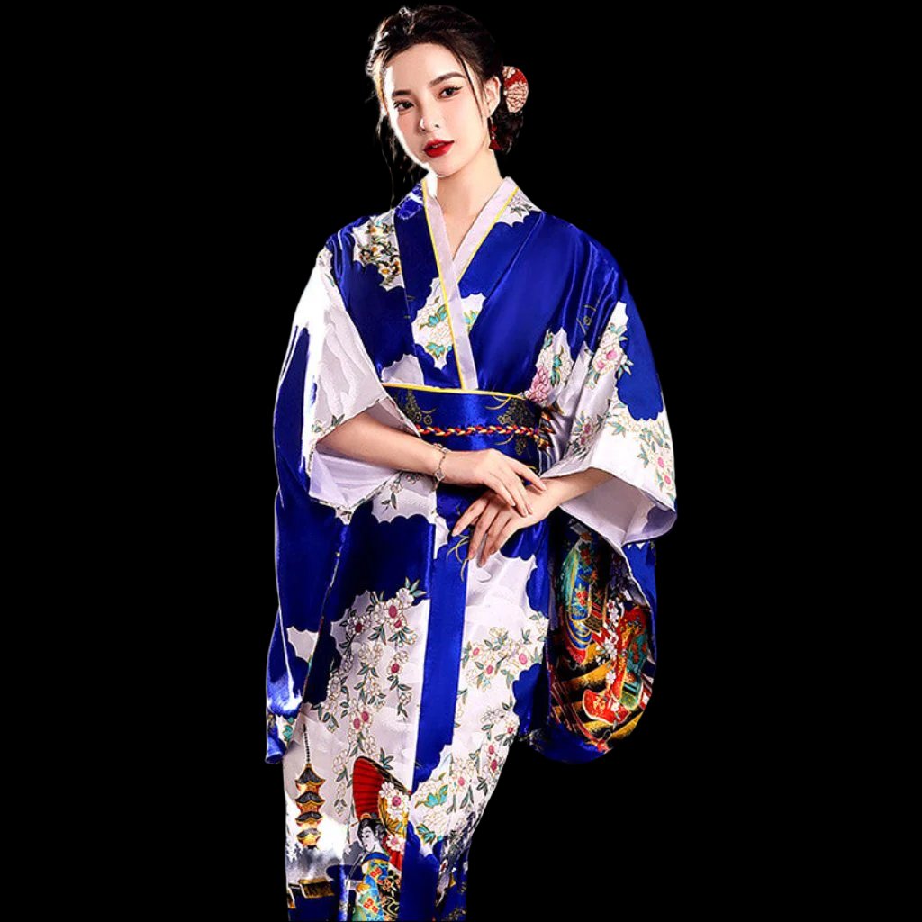 Japanese Satin Kimono