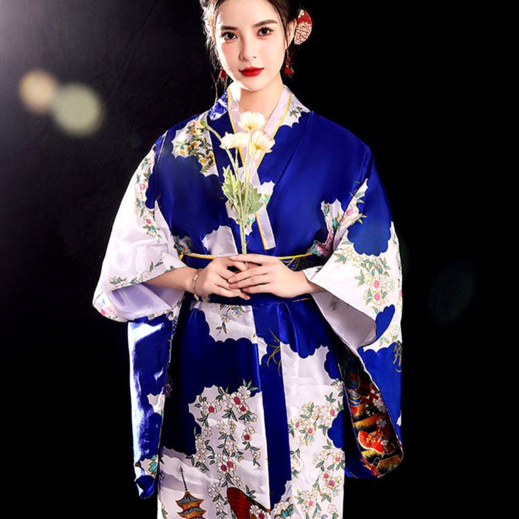 Japanese Satin Kimono