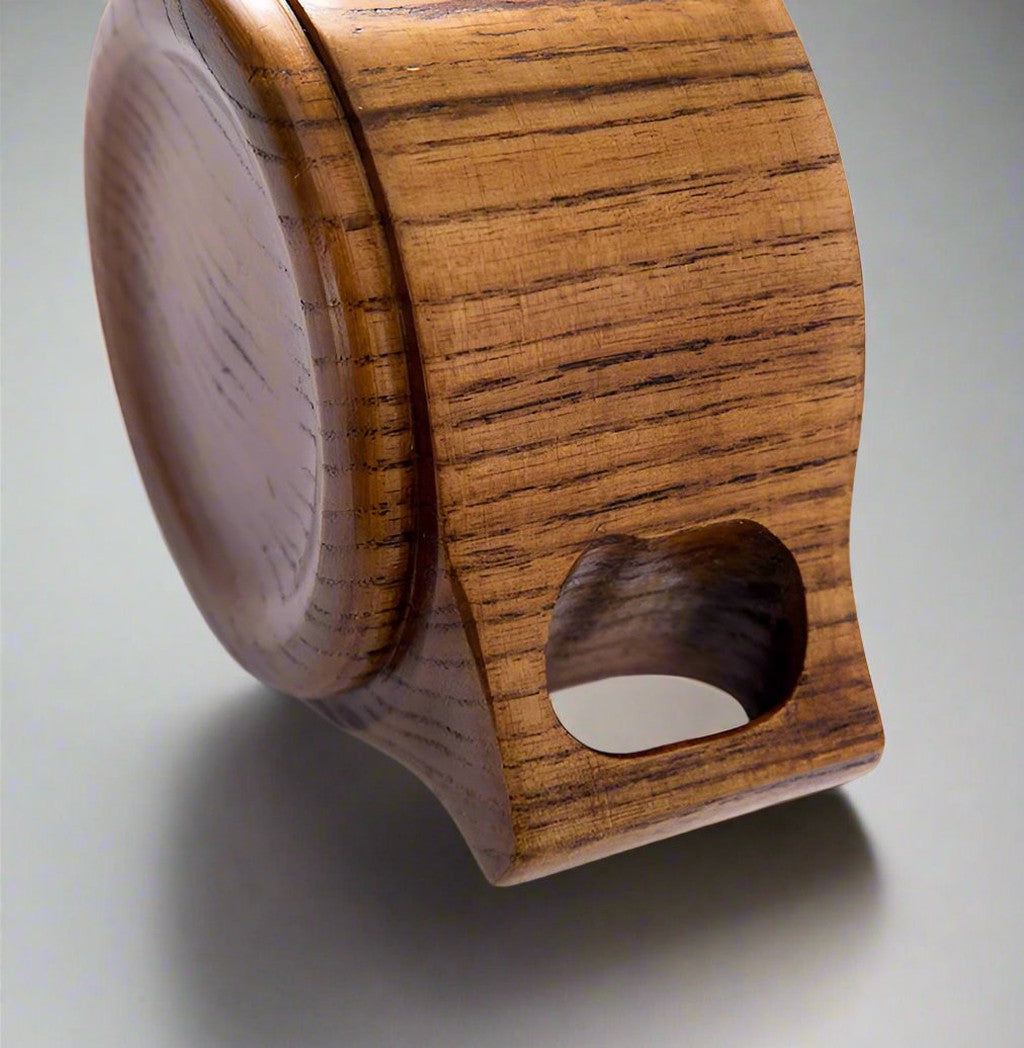 Japanese-Style Wooden Coffee Cup