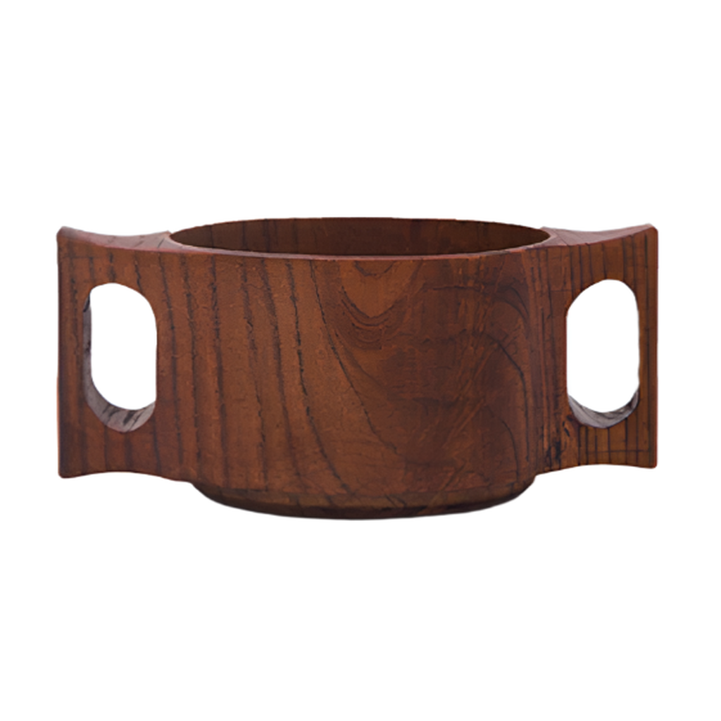 Japanese-Style Wooden Coffee Cup