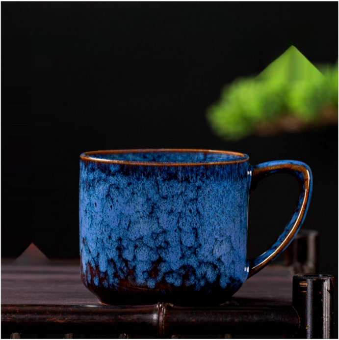 Kiln Fired Ceramic Teacups in Japanese Style