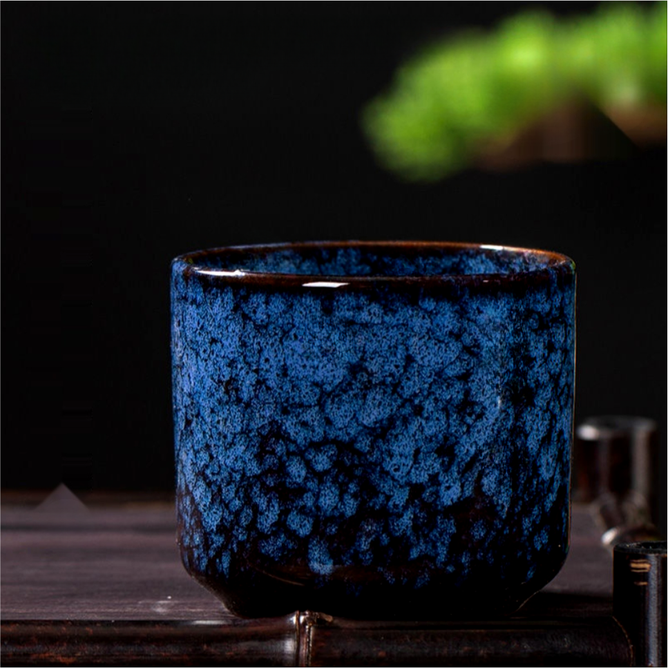 Kiln Fired Ceramic Teacups in Japanese Style