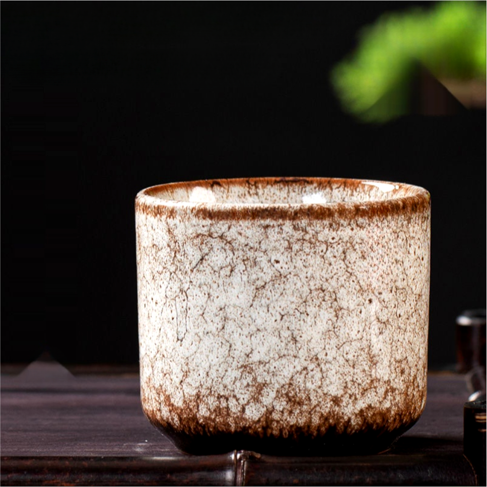 Kiln Fired Ceramic Teacups in Japanese Style