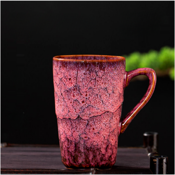 Kiln Fired Ceramic Teacups in Japanese Style