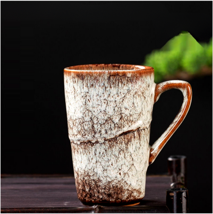 Kiln Fired Ceramic Teacups in Japanese Style