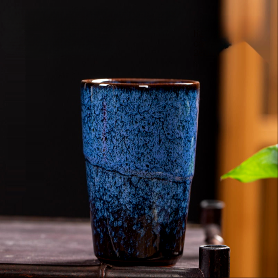 Kiln Fired Ceramic Teacups in Japanese Style