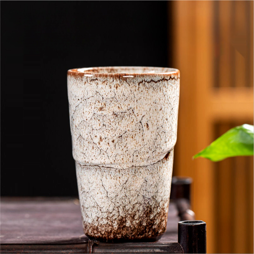 Kiln Fired Ceramic Teacups in Japanese Style