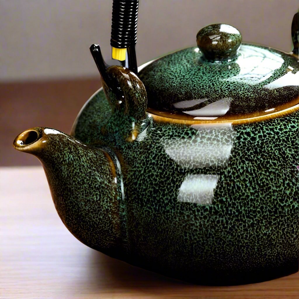 Kiln Transformation (Yiao Bian) Ceramic Lifting Beam Teapot