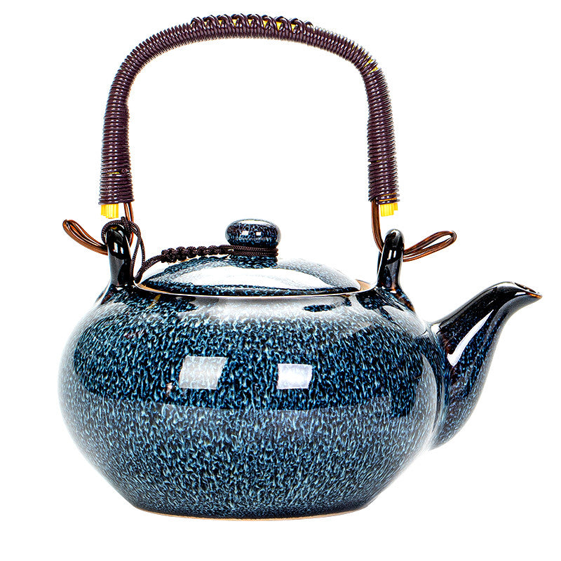 Kiln Transformation (Yiao Bian) Ceramic Lifting Beam Teapot