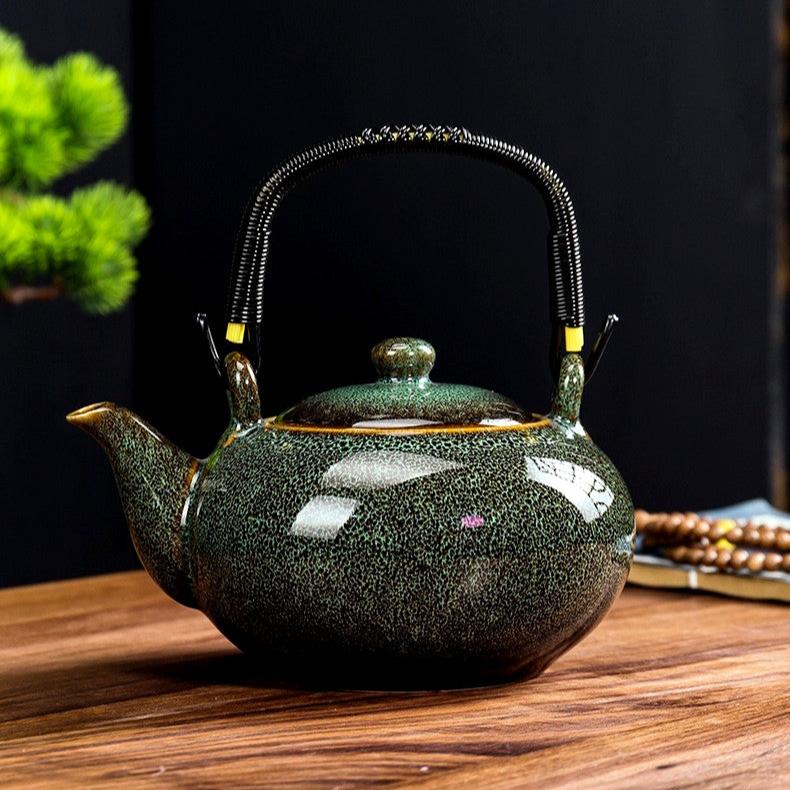 Kiln Transformation (Yiao Bian) Ceramic Lifting Beam Teapot