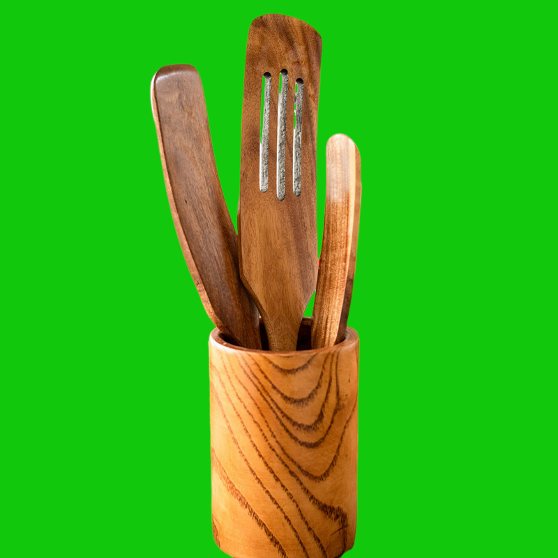 Teakwood Spatula Set