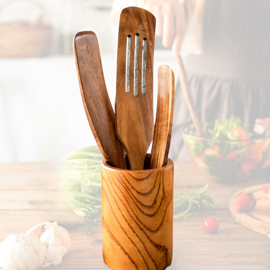 Teakwood Spatula Set