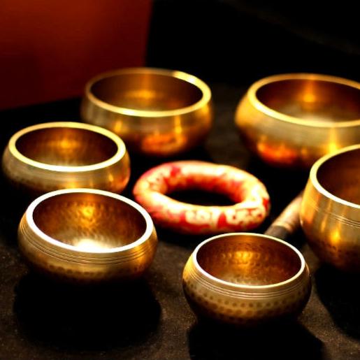 Tibetan Singing Bowl / Handmade Copper Buddhist Chime Bowl