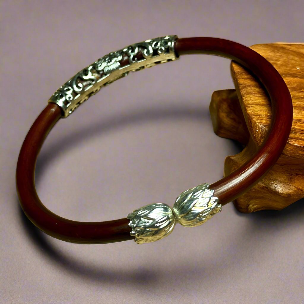 Tibetan Spatholobus Bracelet