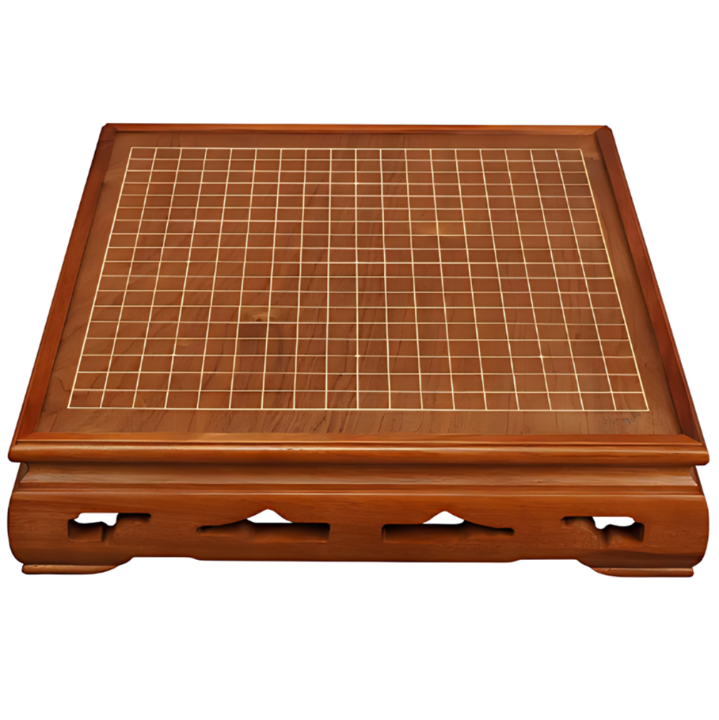 Weiqi -Igo - Go Set High Grade Rosewood Board and Natural Yunzi Stones